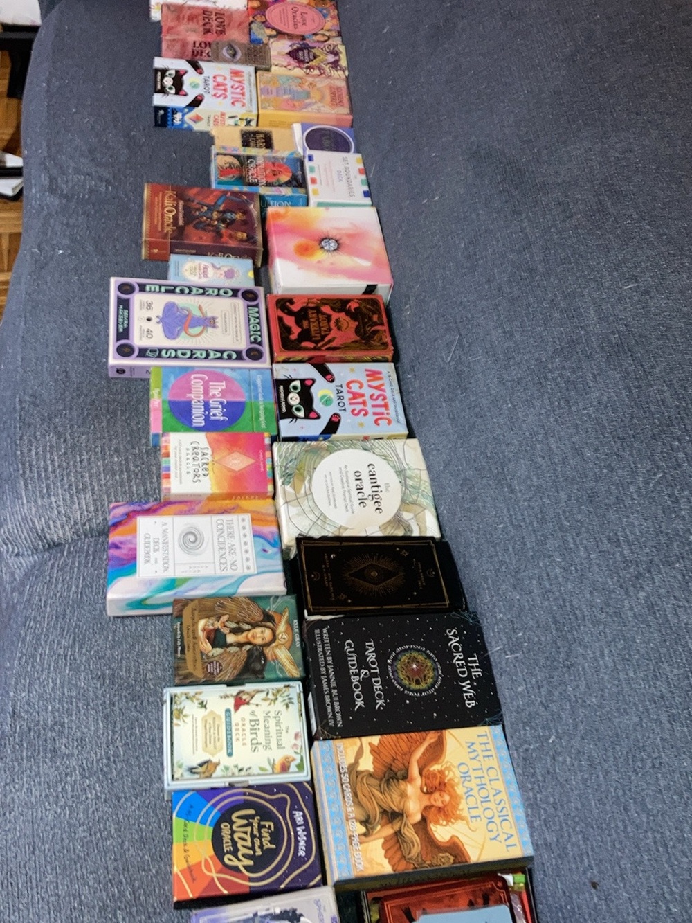 Deck Bundle of Colorful Tarot & Oracle Cards - Multi-Color